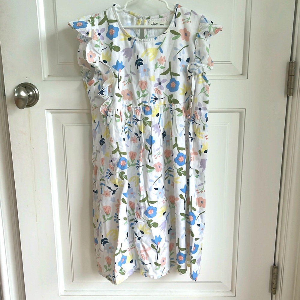 Like New Astro Girls 10-12 Dress Ruffle Dress Lined